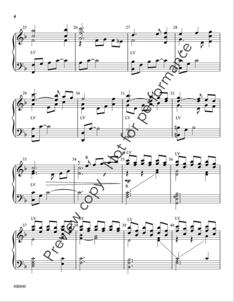 A Blessing - Helman A Blessing - Helman 5-Octaves scores gallery preview page 4