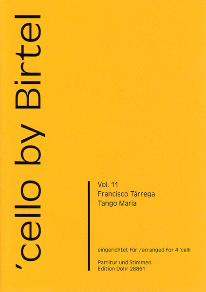 Tango Maria für drei Violoncelli