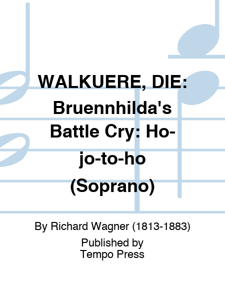 WALKUERE, DIE: Bruennhilda
