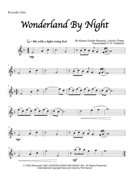 Wonderland By Night image number null