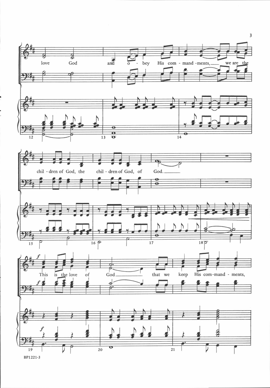 Everyone Who Believes 4-Part scores gallery preview page 3
