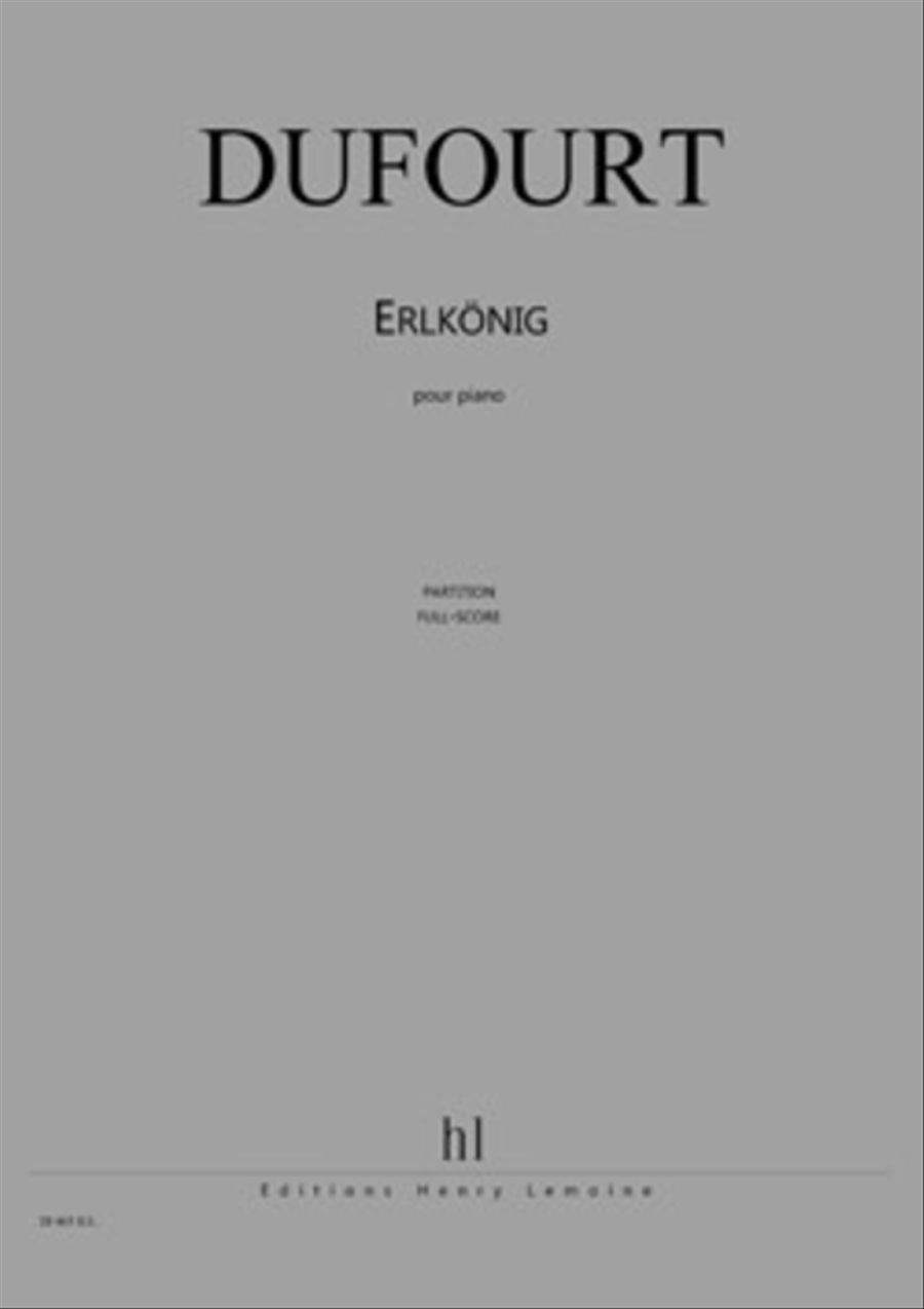 Erlkonig Erlkonig Piano Solo scores gallery preview page 1