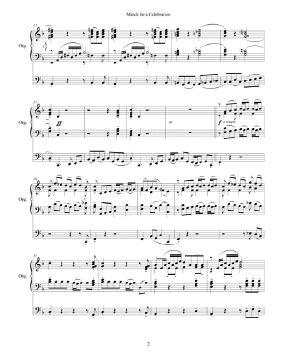 Stick Around and Listen! (Postludes, Vol I) Organ Solo scores gallery preview page 2