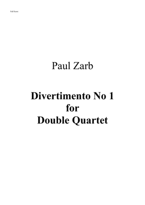 Divertimento for Two String Quartets.