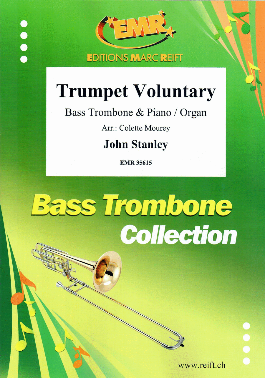 Trumpet Voluntary Trumpet Voluntary Trombone scores gallery preview page 1