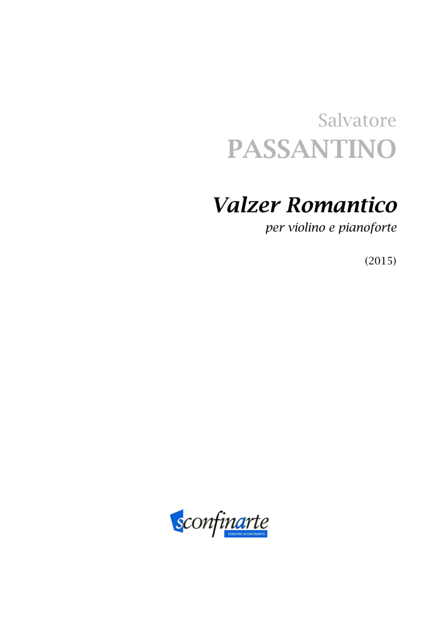 Salvatore Passantino: VALZER ROMANTICO (ES-21-026)