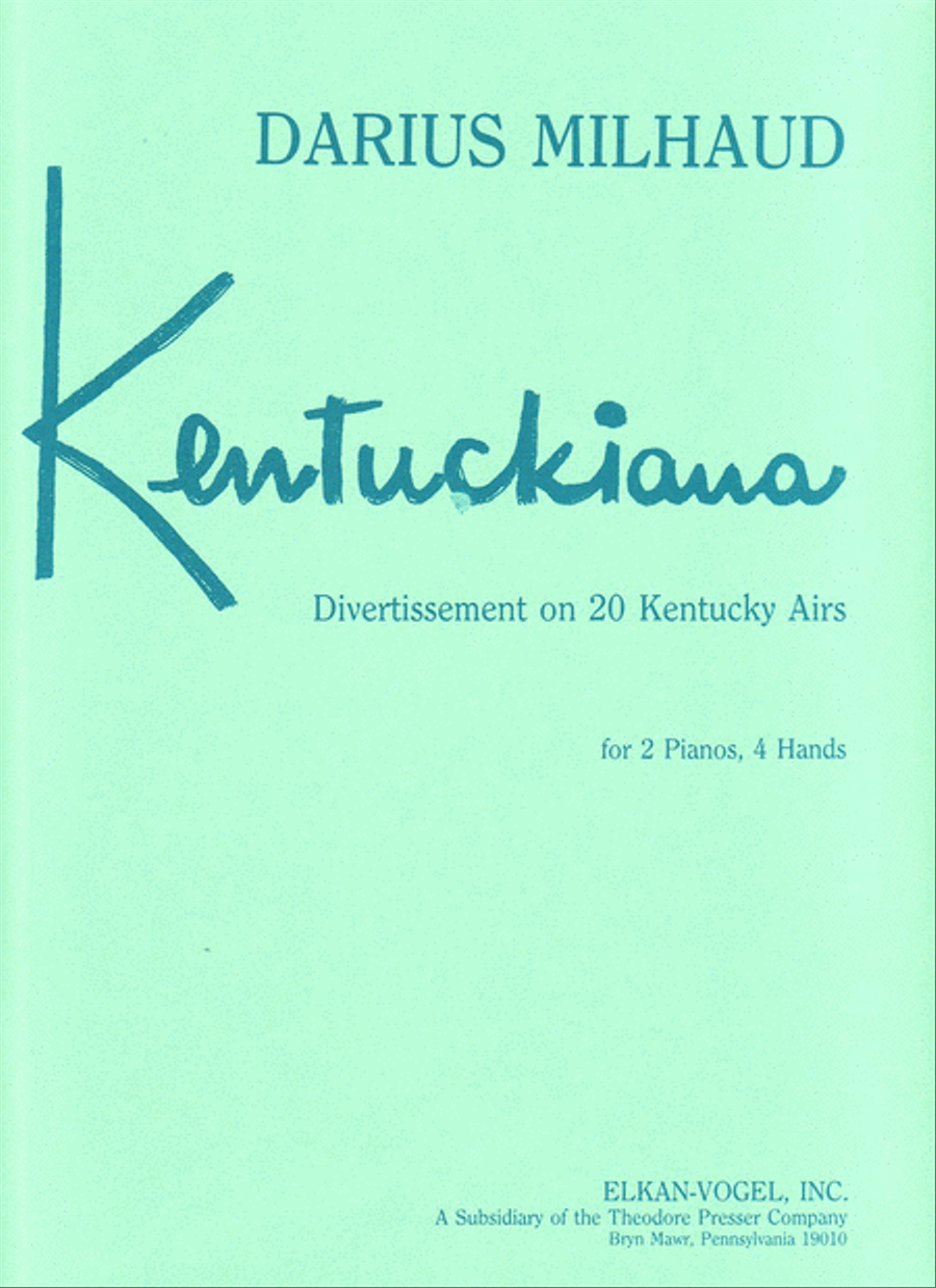 Kentuckiana Chamber Music scores gallery preview page 1