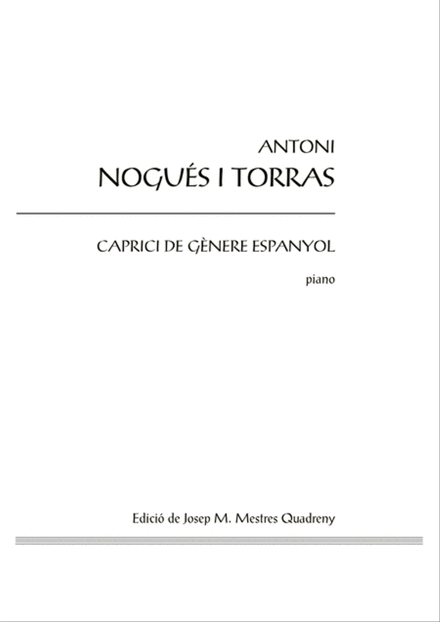 Caprici de gènere espanyol Piano Solo scores gallery preview page 3