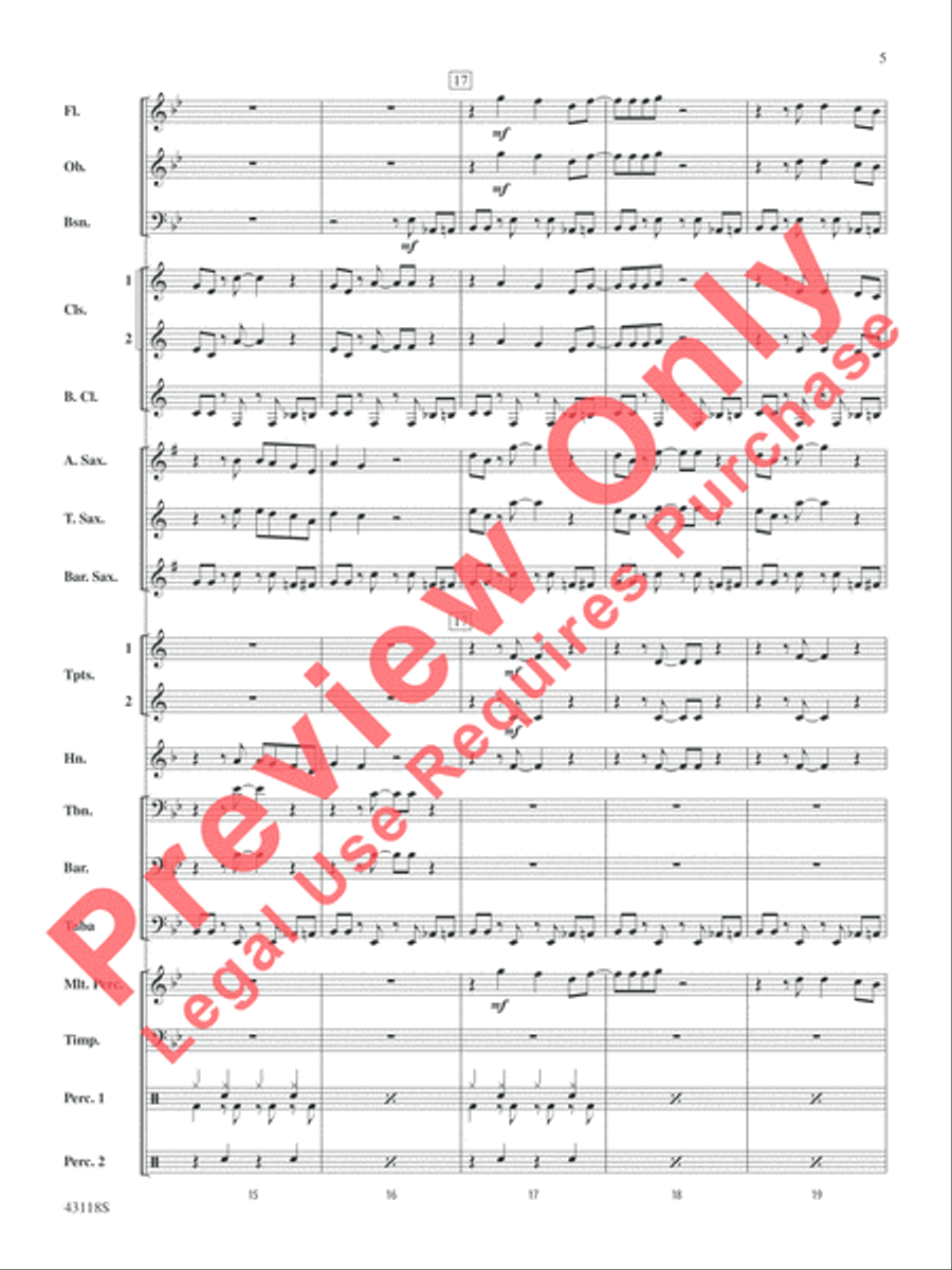 Domino Concert Band scores gallery preview page 6