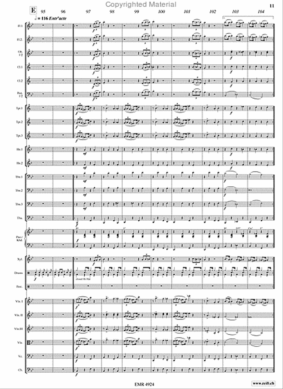Cabaret Orchestra scores gallery preview page 11