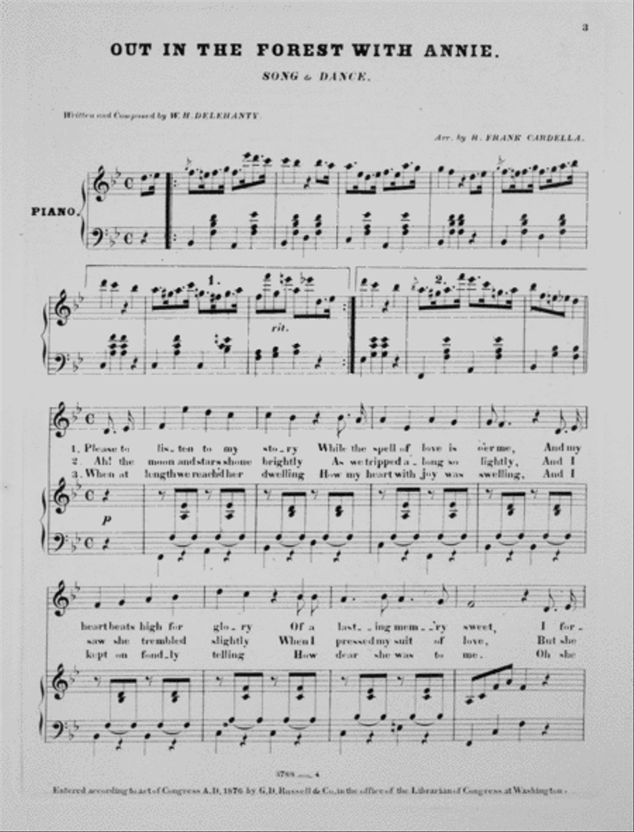 Out in the Forest With Annie Voice scores gallery preview page 2