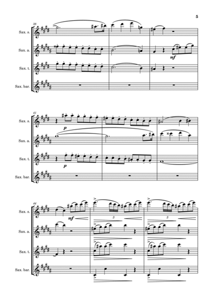 String Quartet in D Major KV575 image number null