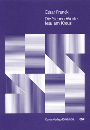 Book cover for The Seven Words (Die Sieben Worte)