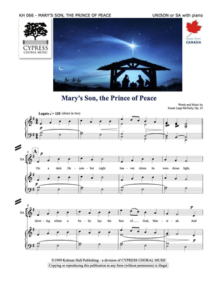 Mary's Son, the Prince of Peace