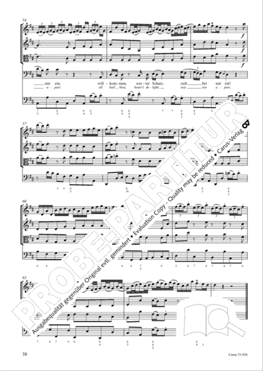 Up joyous raise your song (Schwingt freudig euch empor) 4-Part scores gallery preview page 39