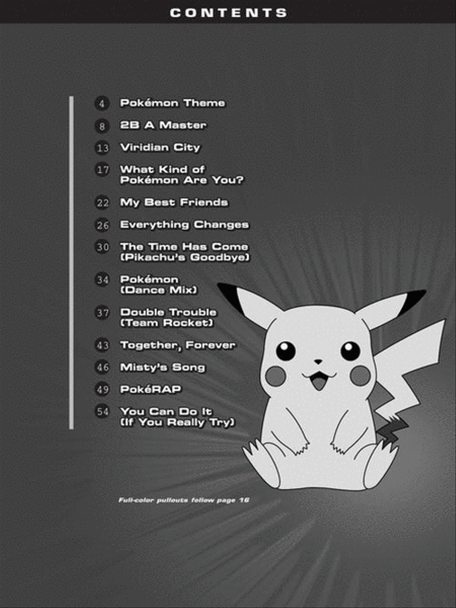 Pokémon – 2.B.A. Master Pokémon – 2.B.A. Master Easy Piano scores gallery preview page 5
