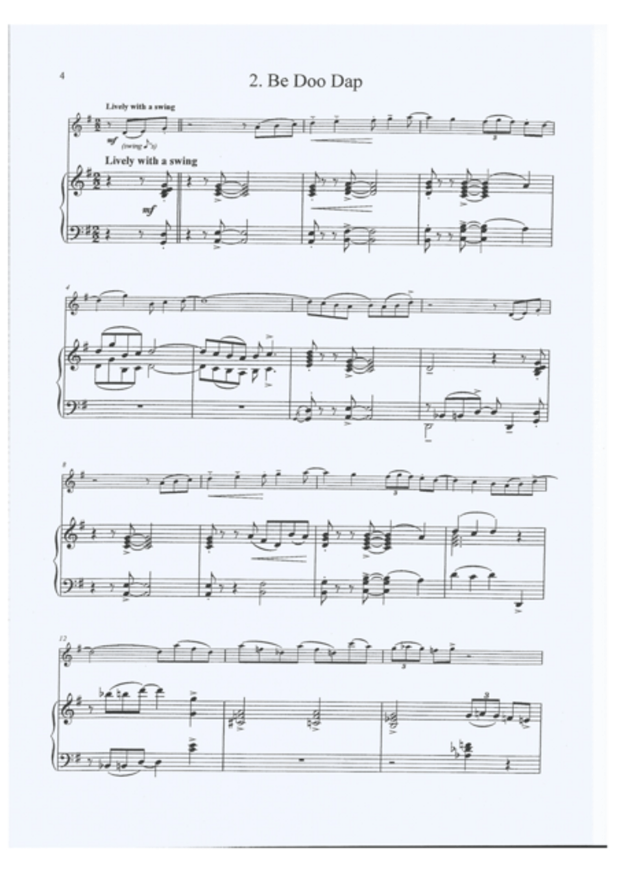 K' Street Caboodle Tenor Saxophone scores gallery preview page 5