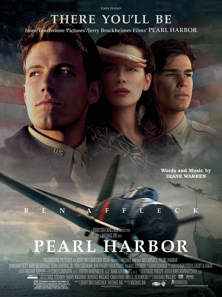 There You'll Be - From "Pearl Harbor" - Easy Piano