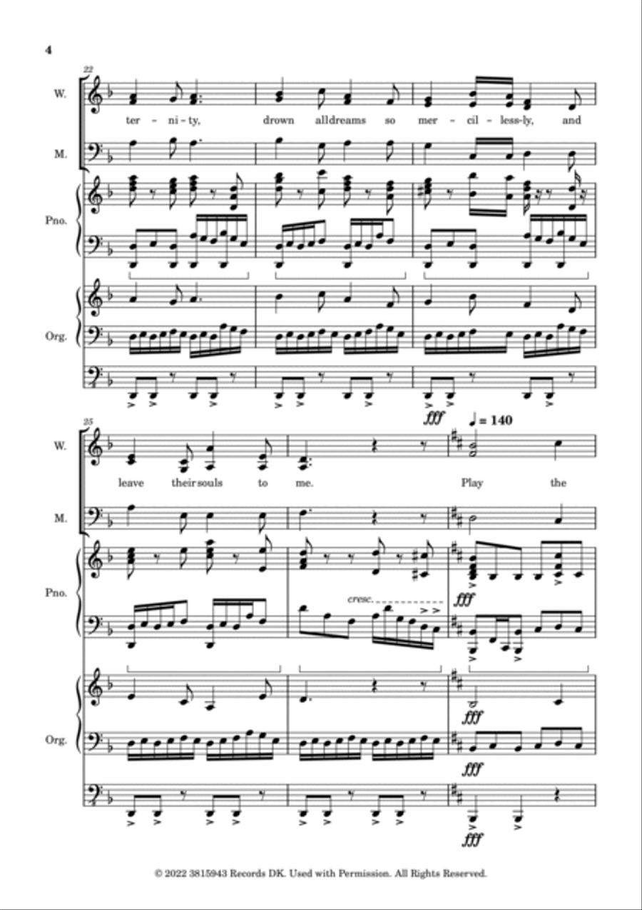 Davy Jones 4-Part scores gallery preview page 4