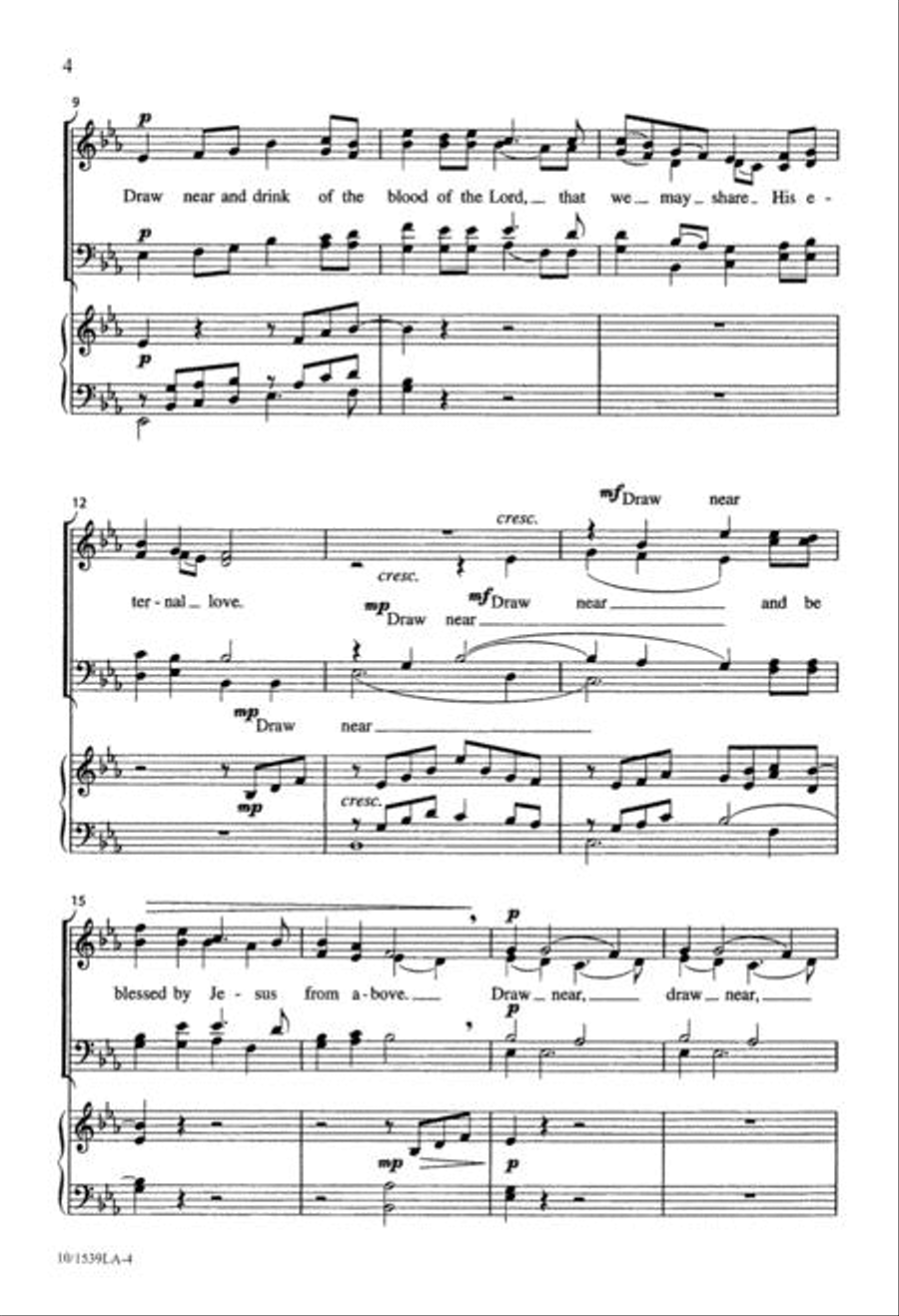 Draw Near 4-Part scores gallery preview page 4
