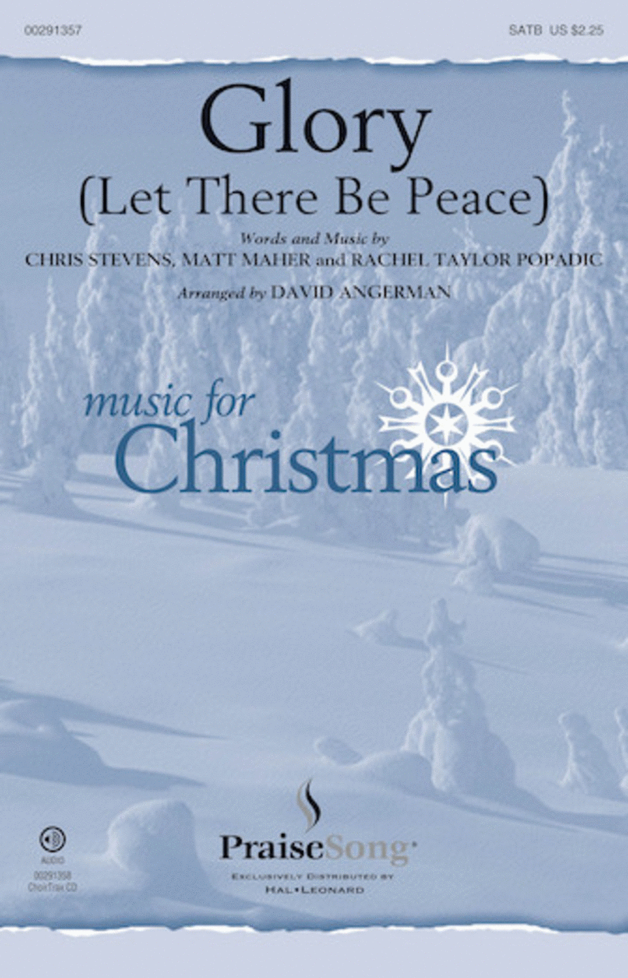 Glory (Let There Be Peace) Choir scores gallery preview page 1