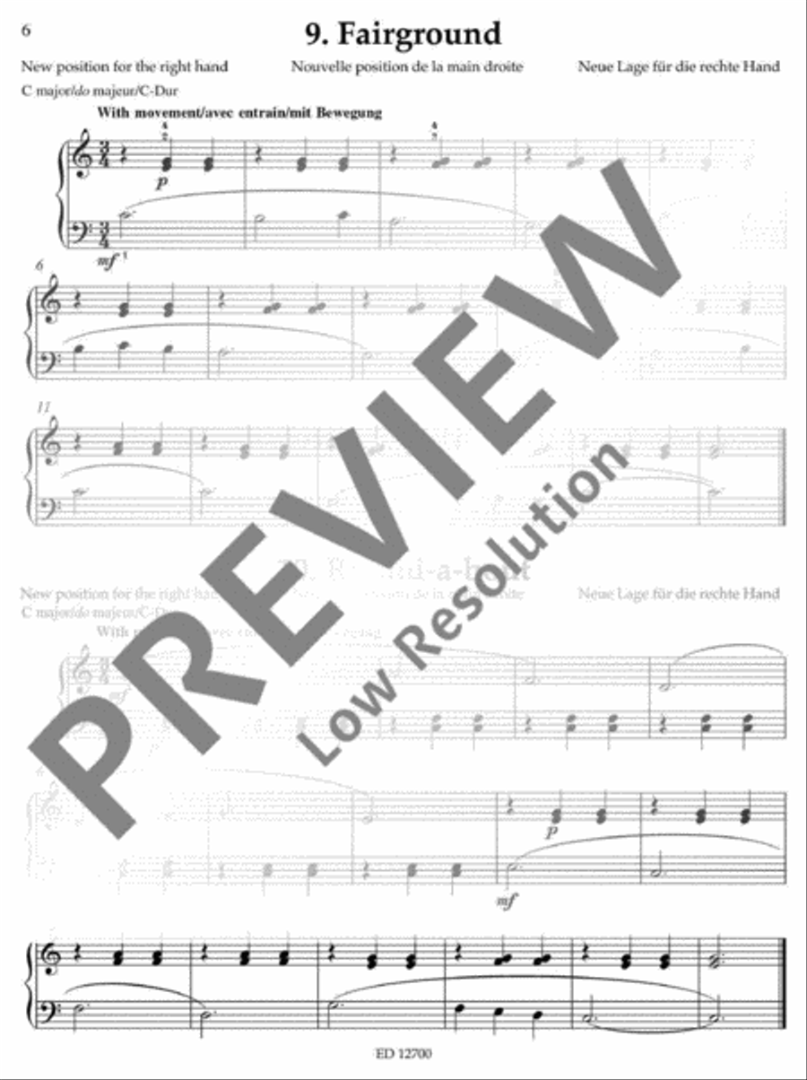 Starting Out Starting Out Piano Solo scores gallery preview page 9