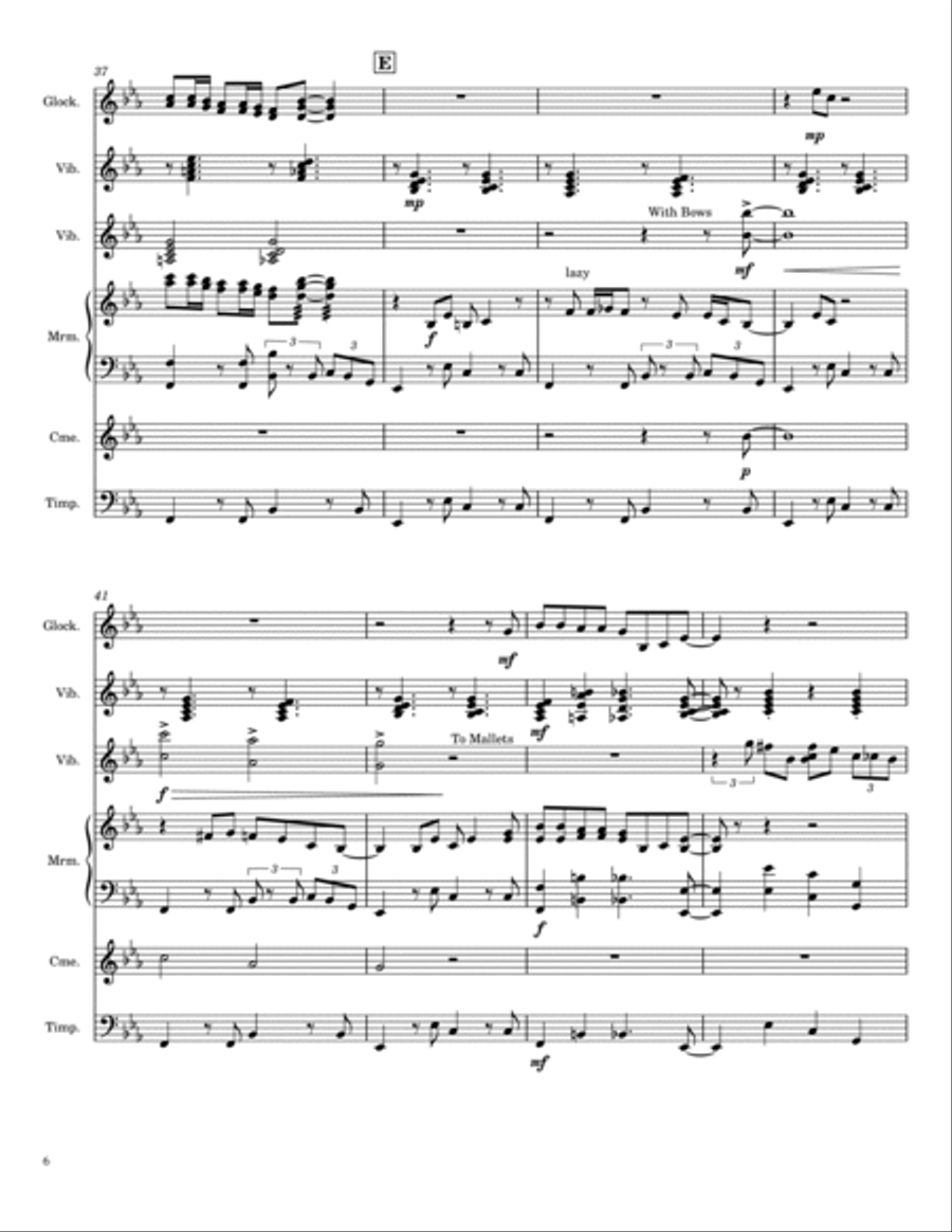 Santa Baby Chamber Music scores gallery preview page 6