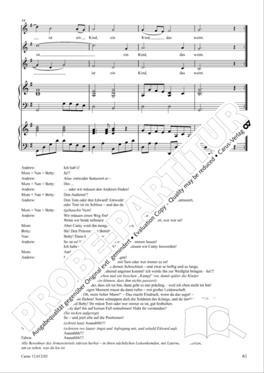 London Dreams 3-Part scores gallery preview page 62