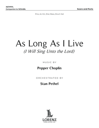 As Long As I Live - Downloadable Rhythm Score and Parts
