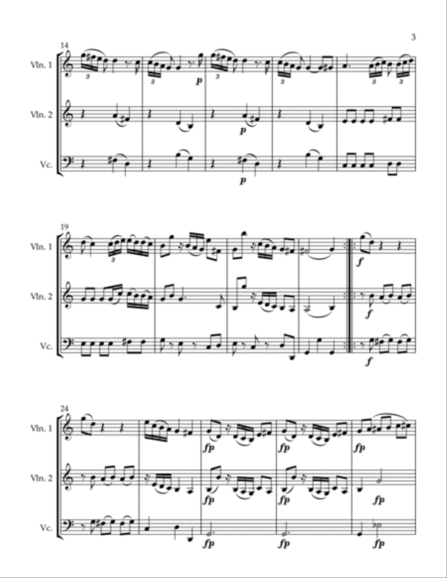 Andante String Trio scores gallery preview page 3