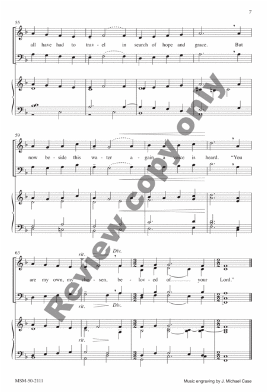 Down Galilee's Slow Roadways 4-Part scores gallery preview page 13