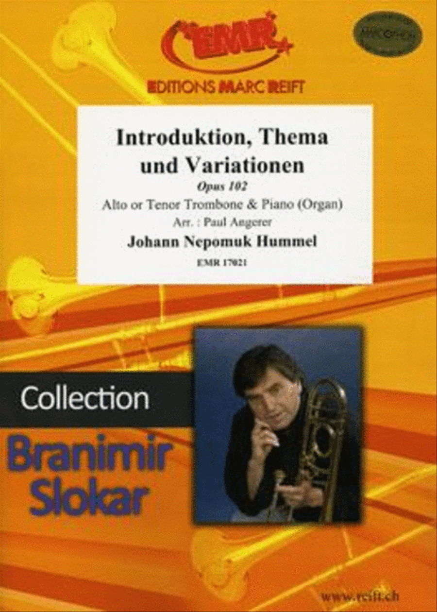 Introduction, Thema And Variations Organ scores gallery preview page 1
