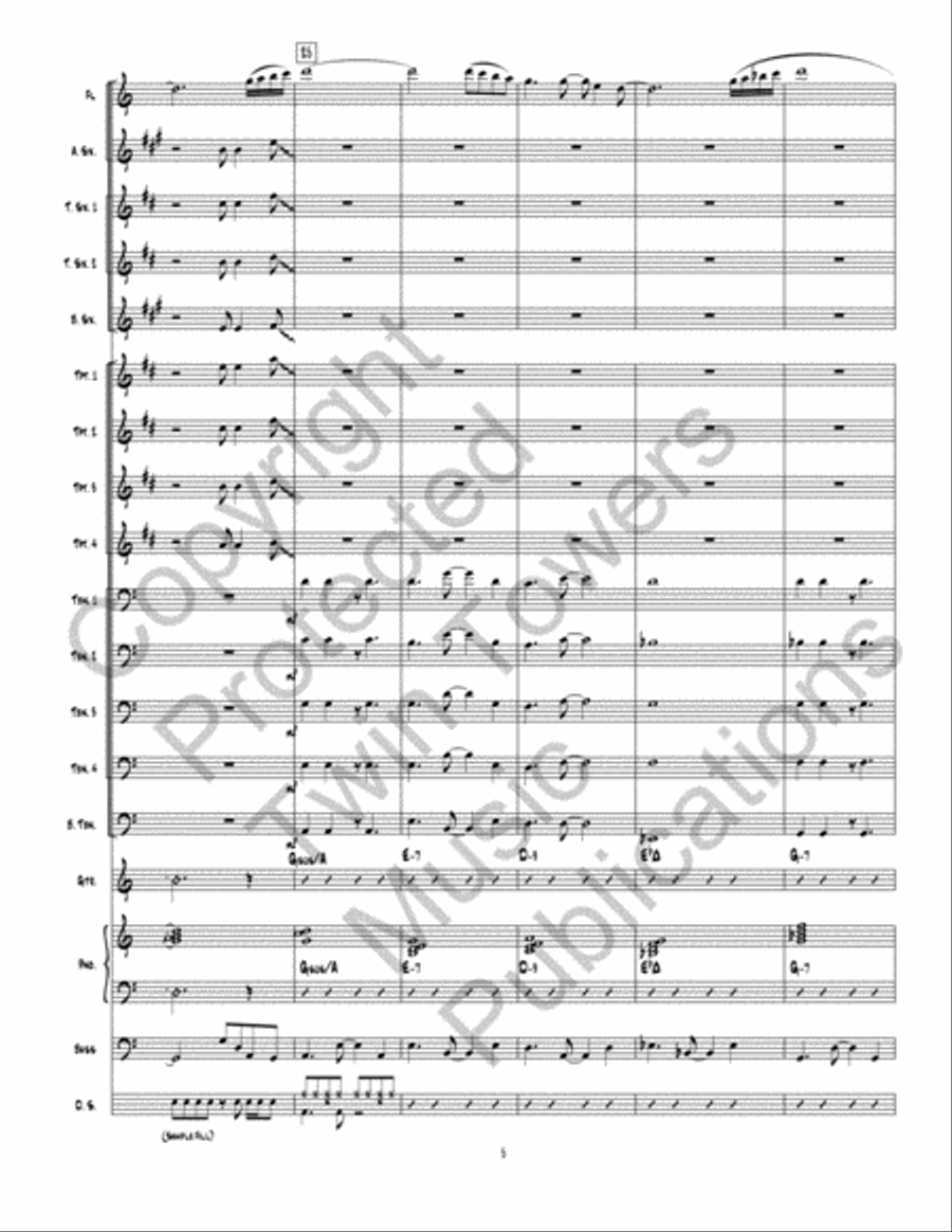 Summerland Key Summerland Key Jazz Ensemble scores gallery preview page 6