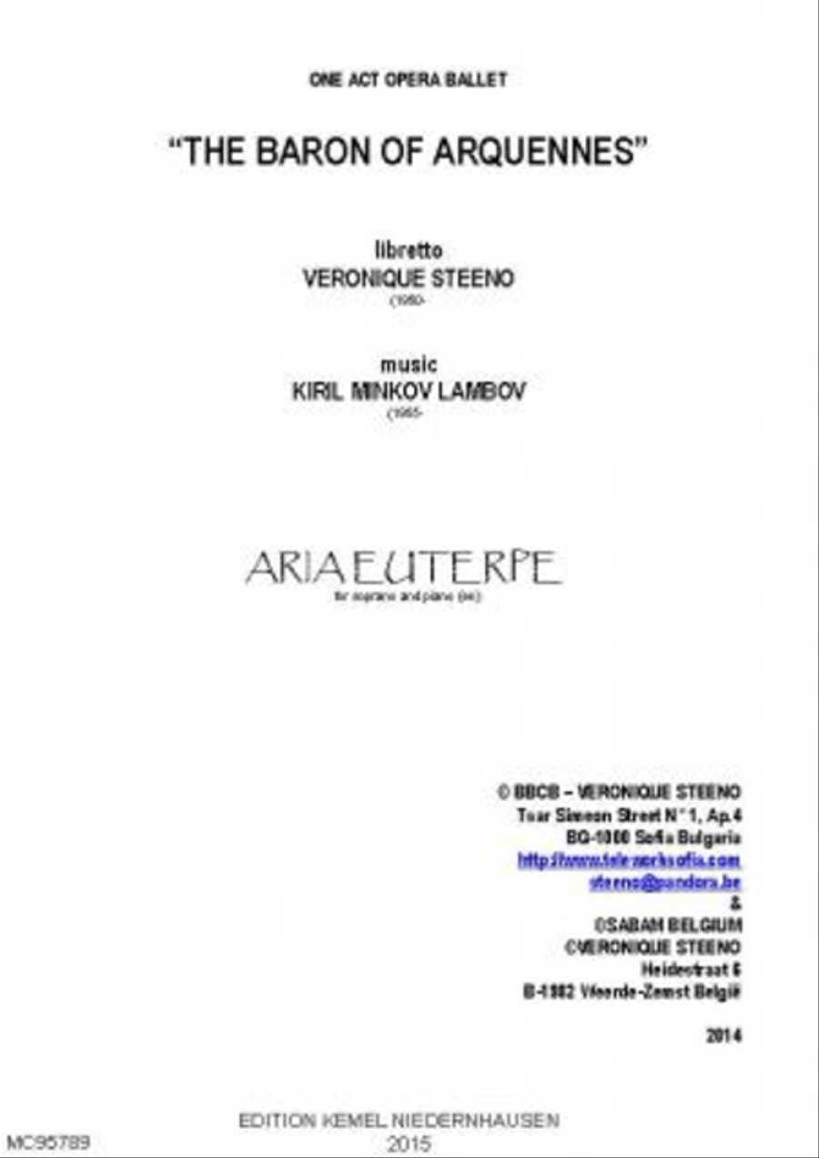 Aria Euterpe Soprano Voice scores gallery preview page 1