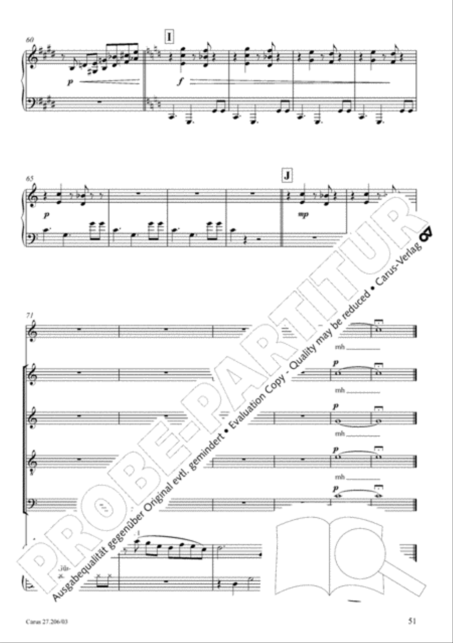 Magnificat 4-Part scores gallery preview page 52