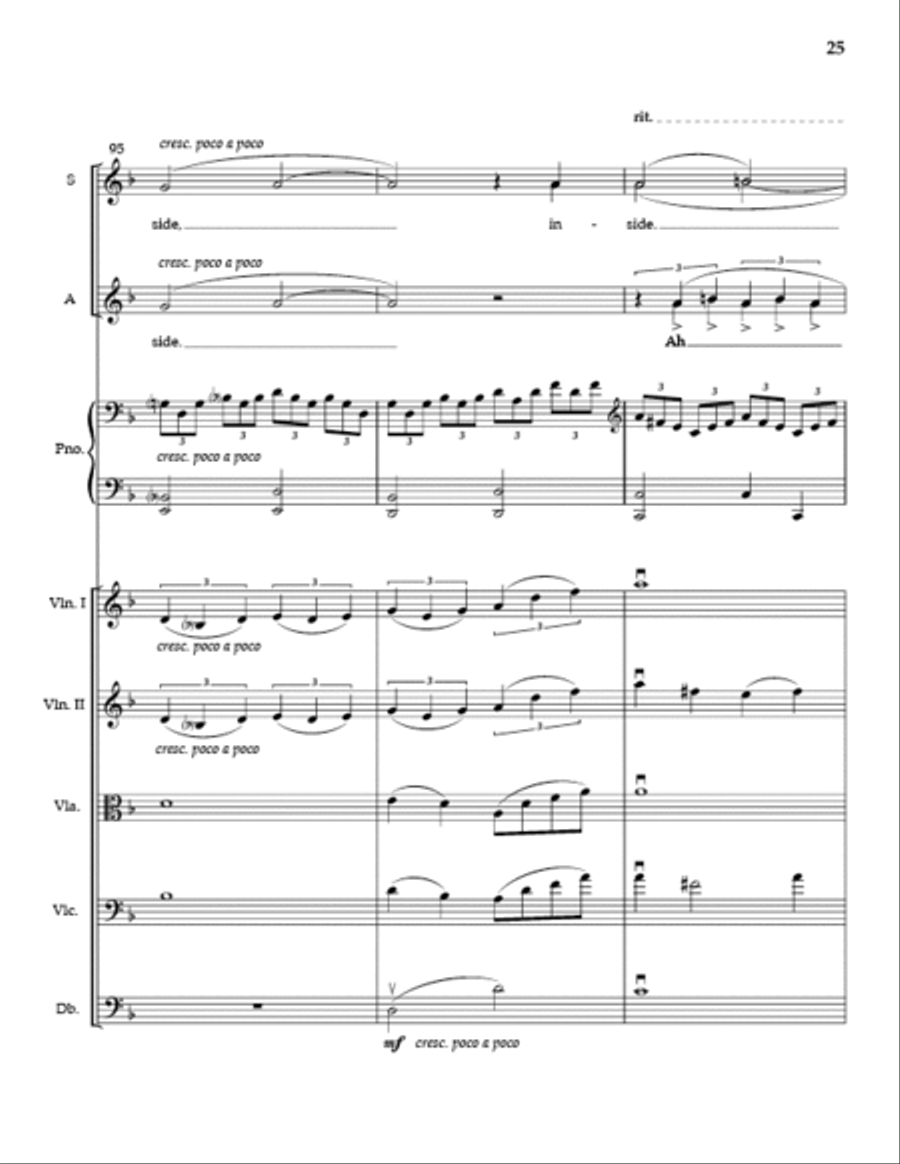 Flight (Full Score and Parts) SSA scores gallery preview page 24