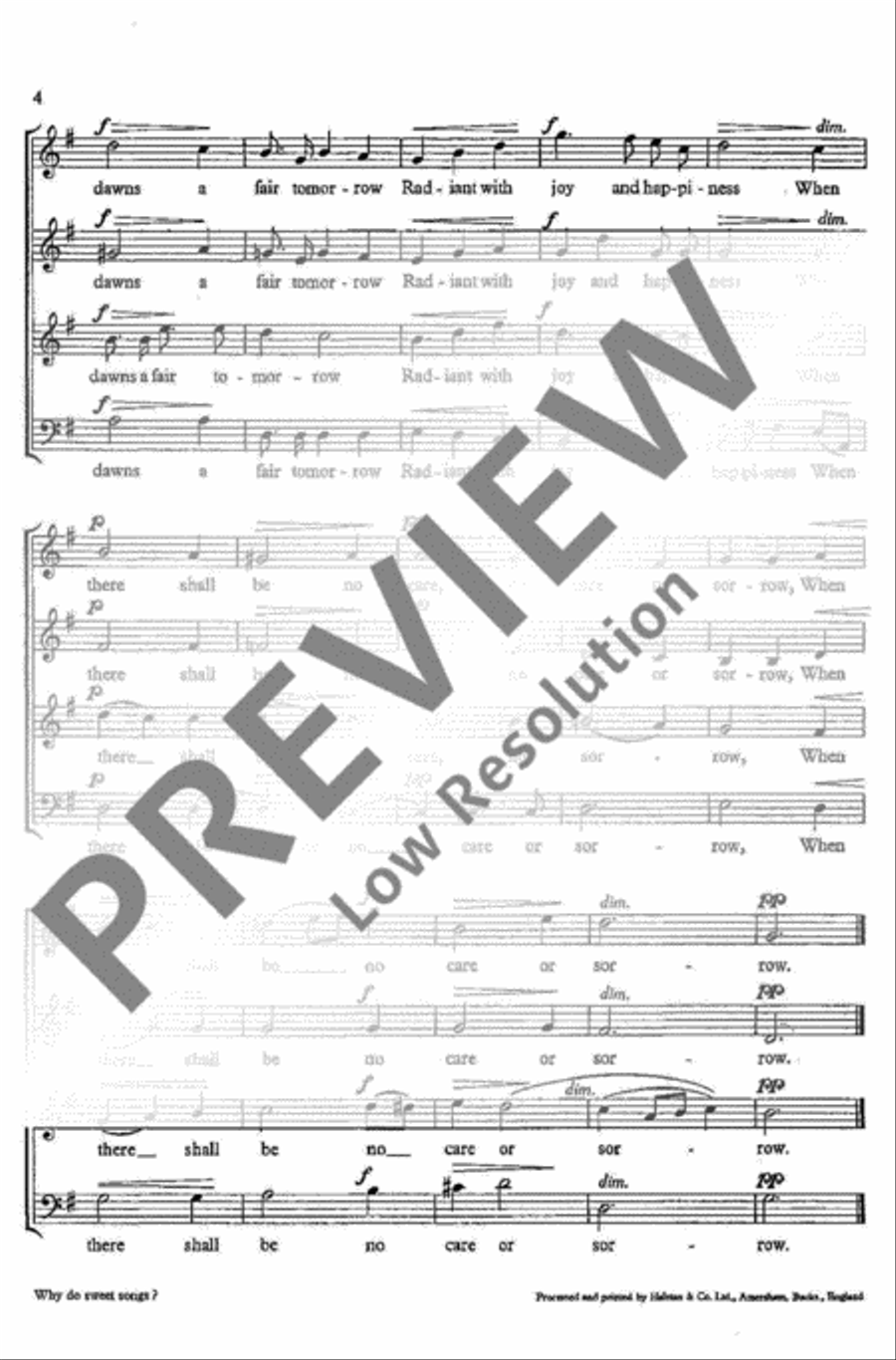 Songs of Nature Songs of Nature 4-Part scores gallery preview page 5