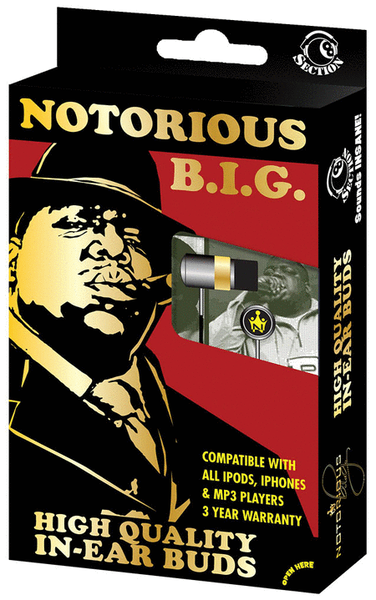 Notorious B.I.G. (Biggy Smalls) - In-Ear Buds