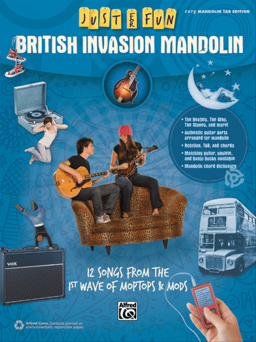 Just for Fun -- British Invasion Mandolin Mandolin scores gallery preview page 1