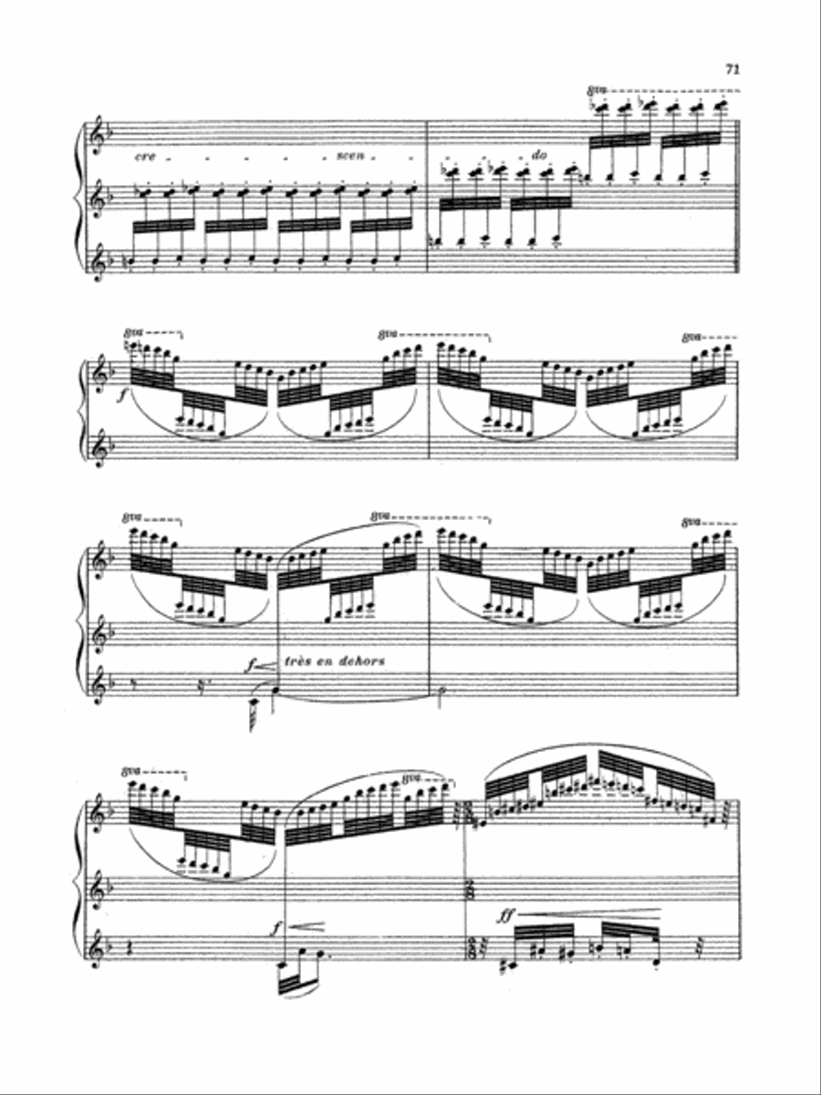 Debussy: Preludes (Volume II) Piano Solo scores gallery preview page 4