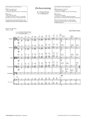 Orchestraining No. 6 [String Orchestra]