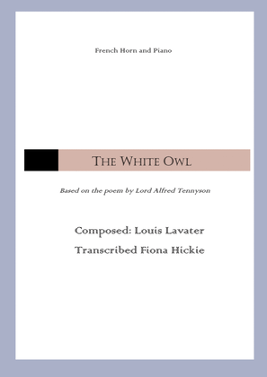 Book cover for The White Owl