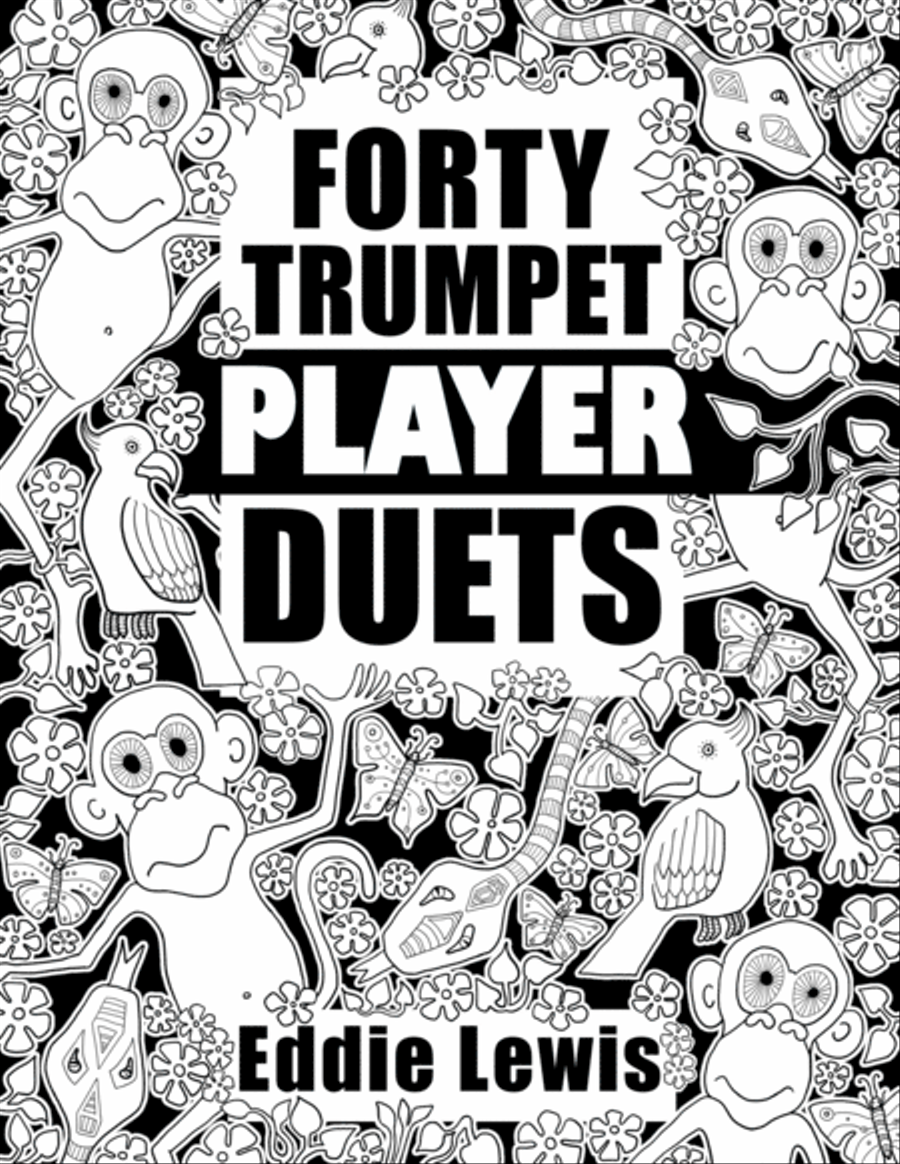 Forty Trumpet Player Duets PDF eBook by Eddie Lewis Trumpet Duet scores gallery preview page 4