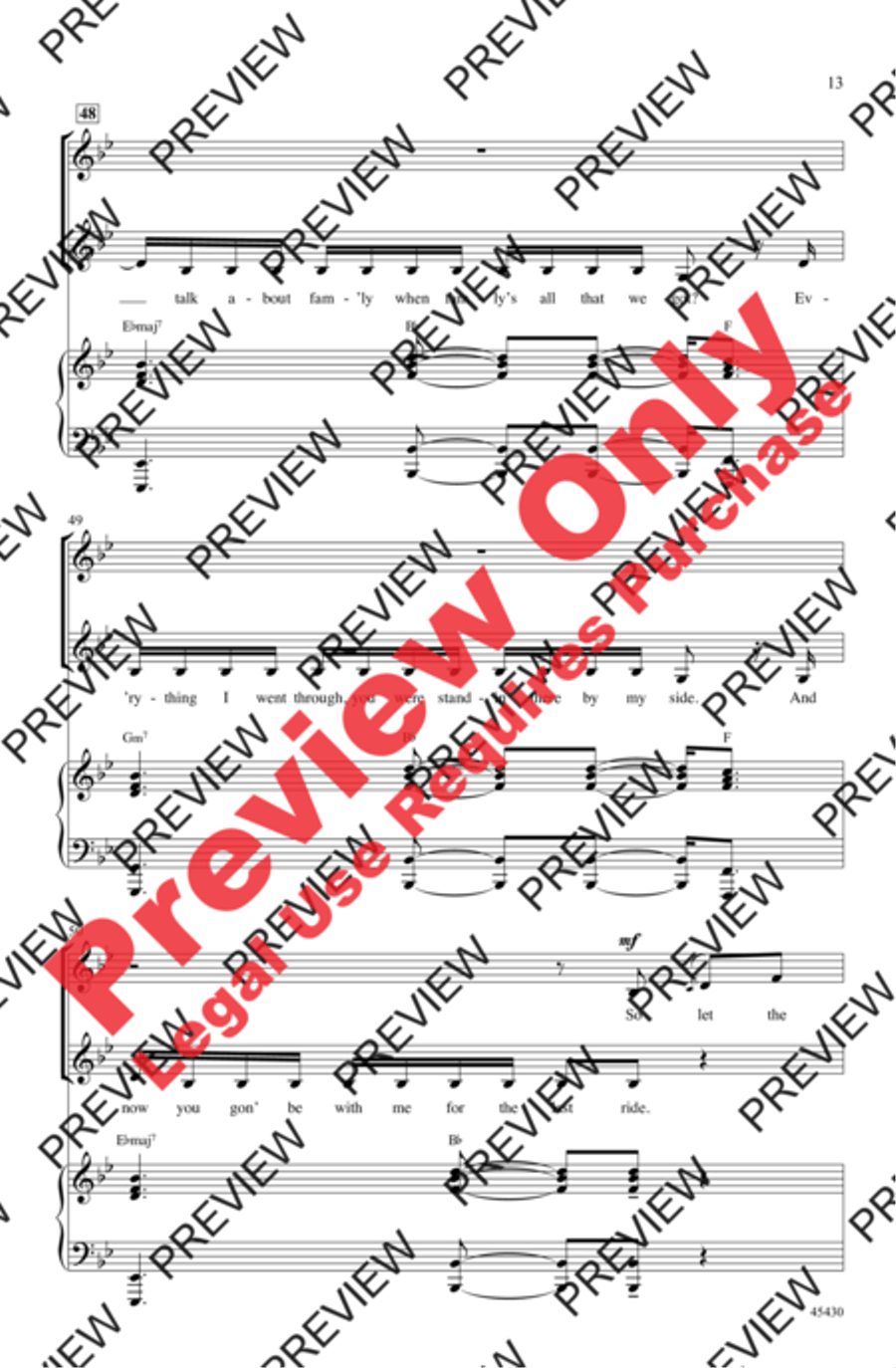 See You Again See You Again Women's Choir scores gallery preview page 13
