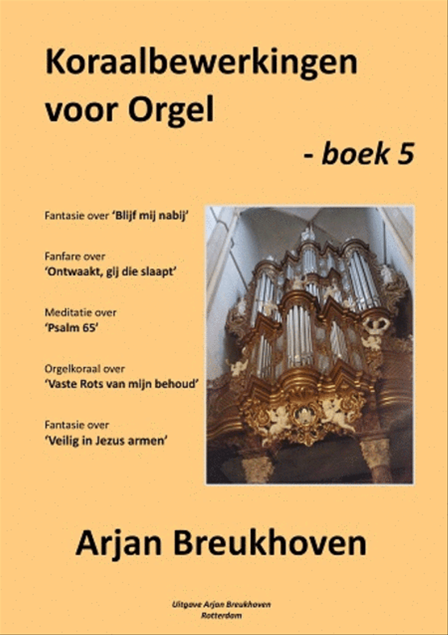 Koraalbewerkingen 5 Koraalbewerkingen 5 Organ scores gallery preview page 1