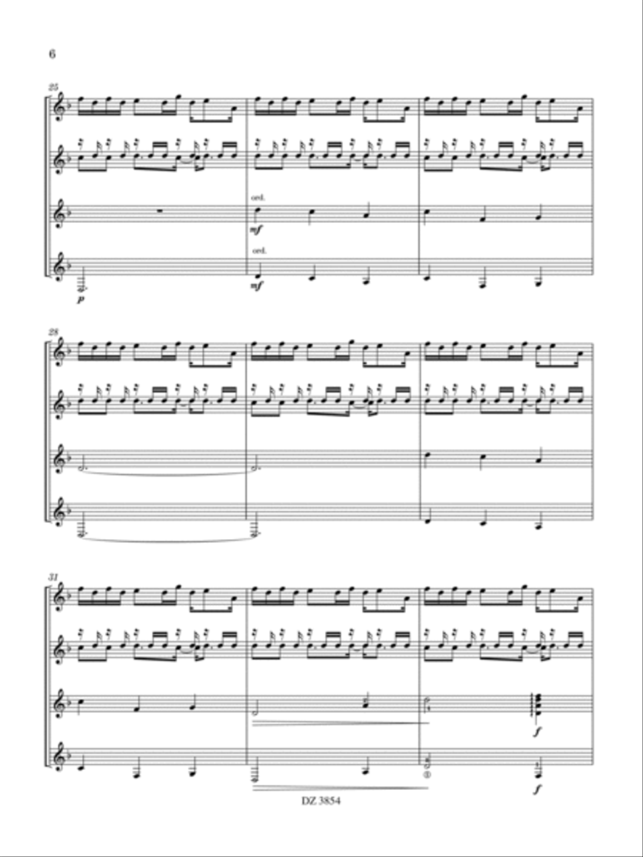 We Wait We Wait Guitar Ensemble scores gallery preview page 6