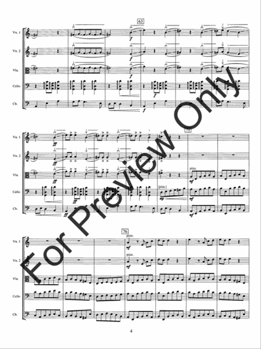 Waltz of the Wicked (Score) String Orchestra scores gallery preview page 7