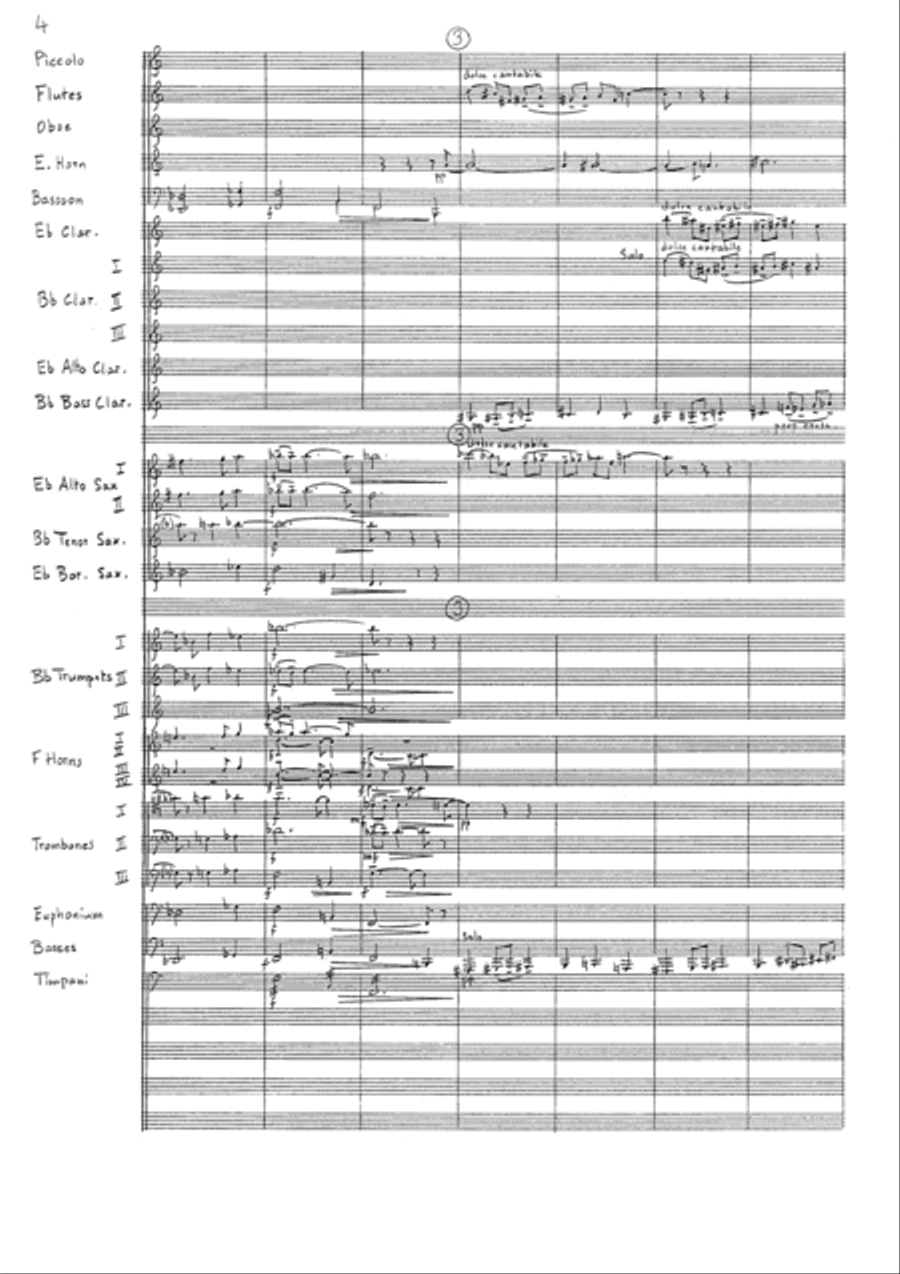 Sinfonie Concert Band scores gallery preview page 6