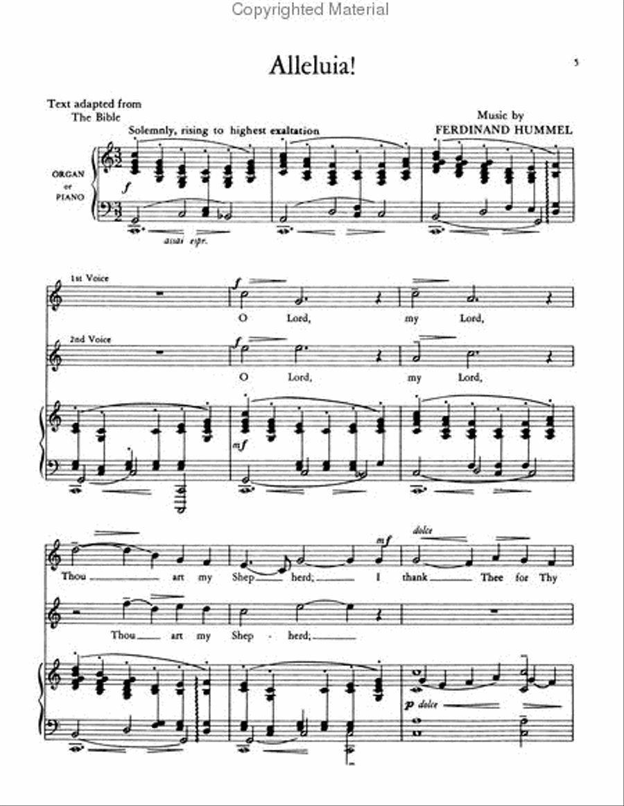 Sacred Duet Masterpieces High Voice scores gallery preview page 2