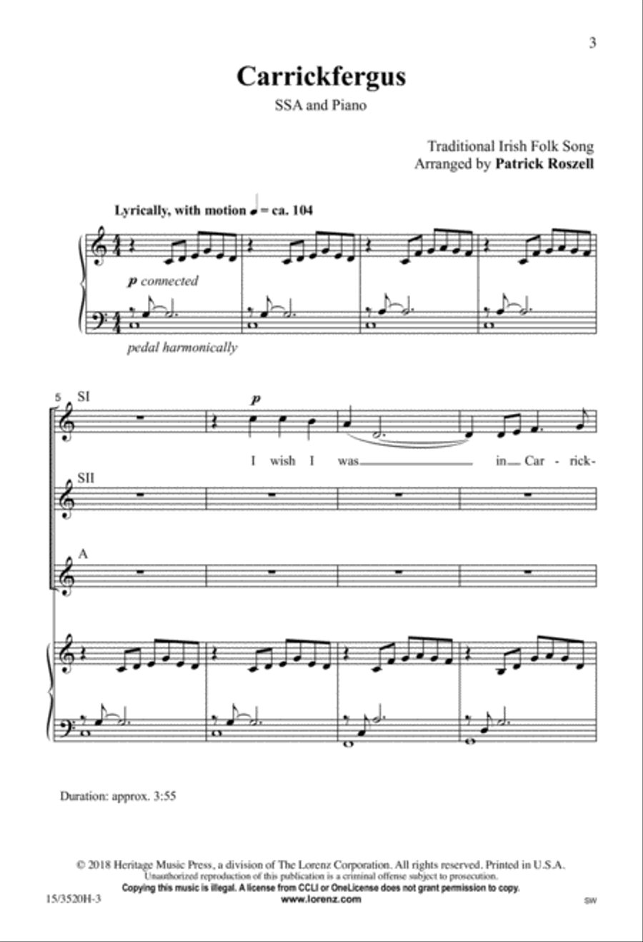 Carrickfergus Carrickfergus SSA scores gallery preview page 2